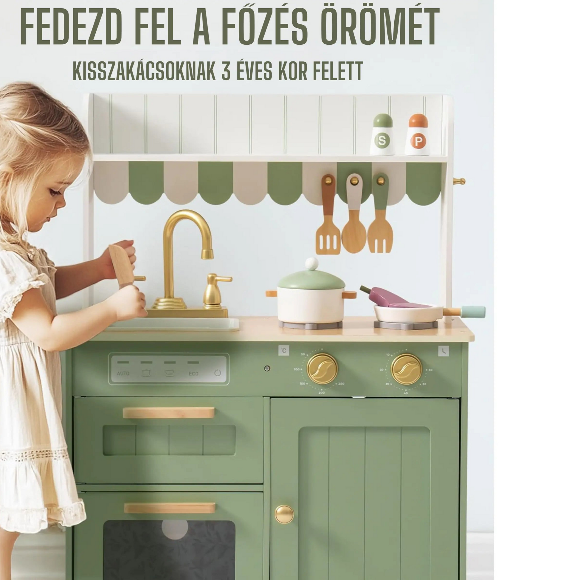 Gyerekbarát Konyhai Készlet – Biztonságos és Kreatív Főzés Kicsiknek BaBo Kids Tools