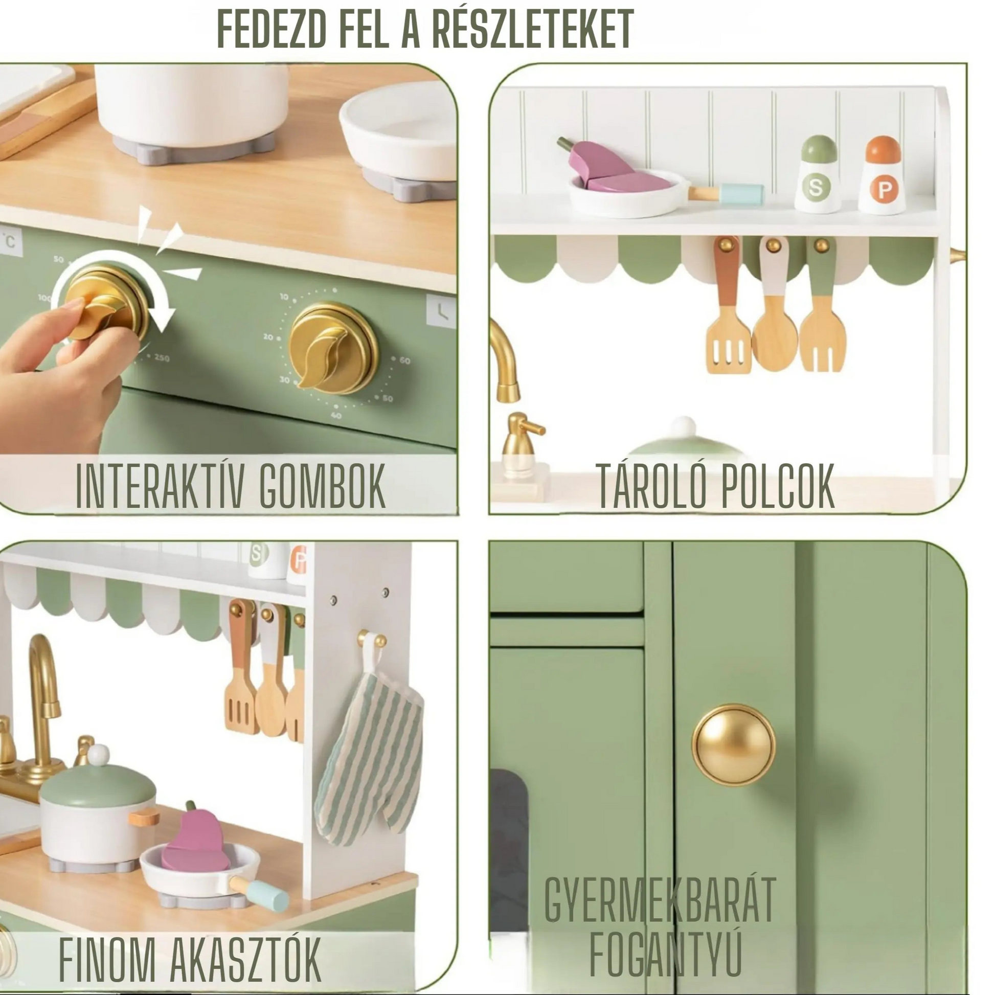 Gyerekbarát Konyhai Készlet – Biztonságos és Kreatív Főzés Kicsiknek BaBo Kids Tools