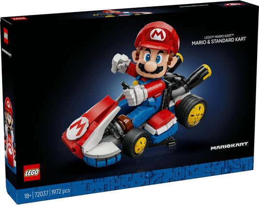 🏎️ LEGO® 72037 Mario & Standard Kart – Gyűjteményes Model