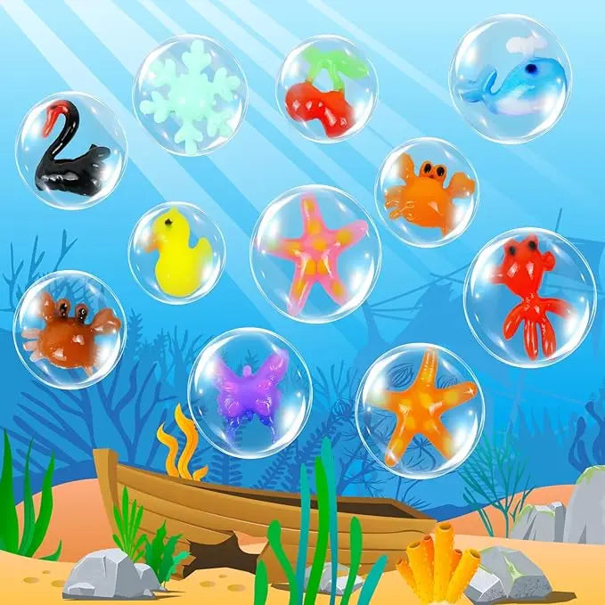 🌊✨ Vizi Zselé Szett – 52 darabos kreatív csomag vízitündérekhez és varázslatos lényekhez ✨🌊 BaBo Kids Tools