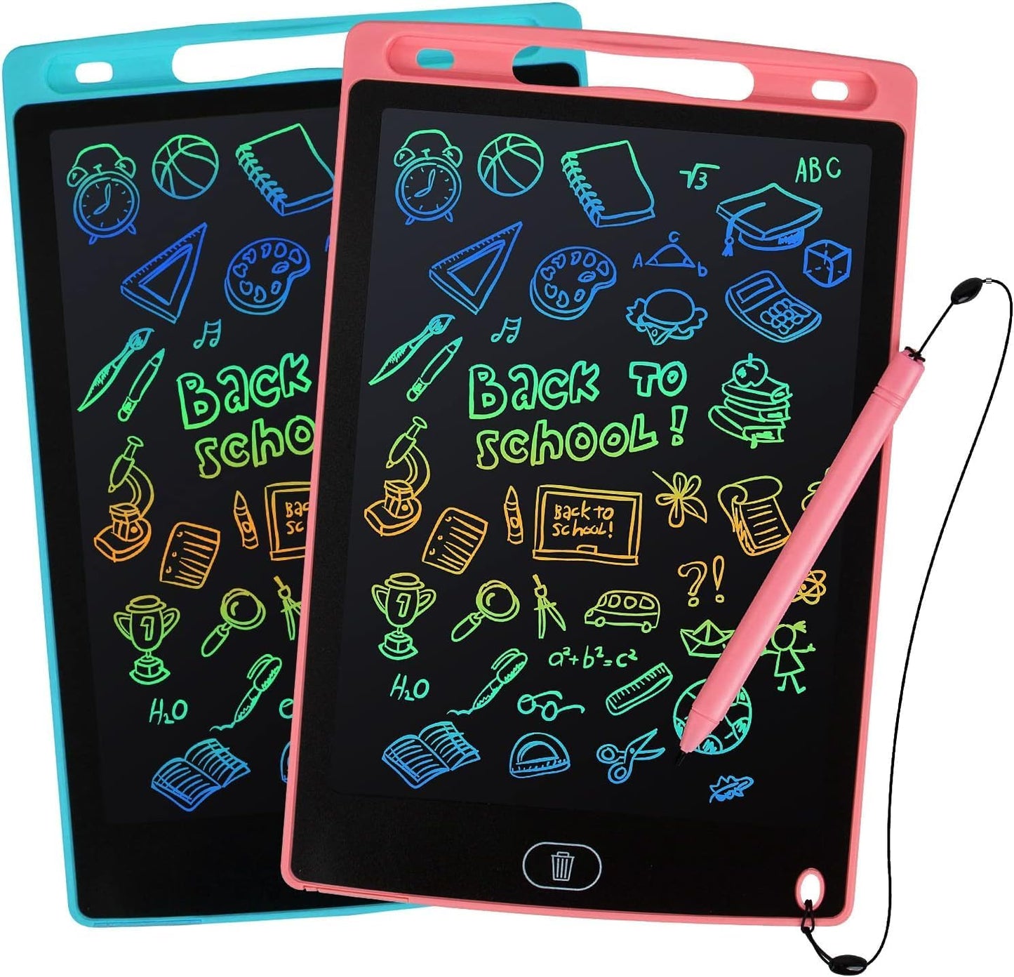 🎨 8,5″ LCD rajztábla – 2 darabos szett