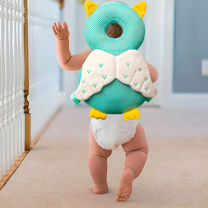GUARDIAN babafej‑védő hátizsák bagoly – Bababiztonság stílusosan