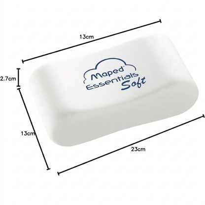 Maped Essentials Soft radír méretei